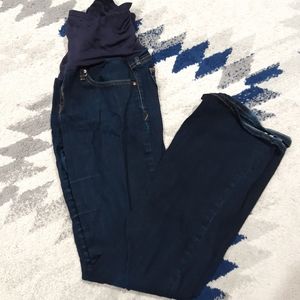 Gap maternity sexy boot jeans size 4